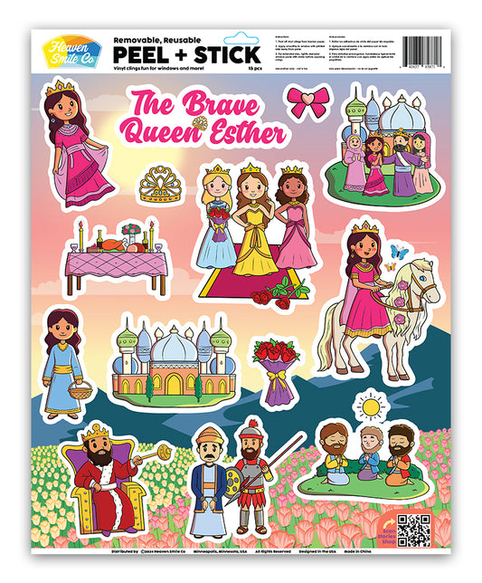 The Brave Queen Esther - Peel + Stick